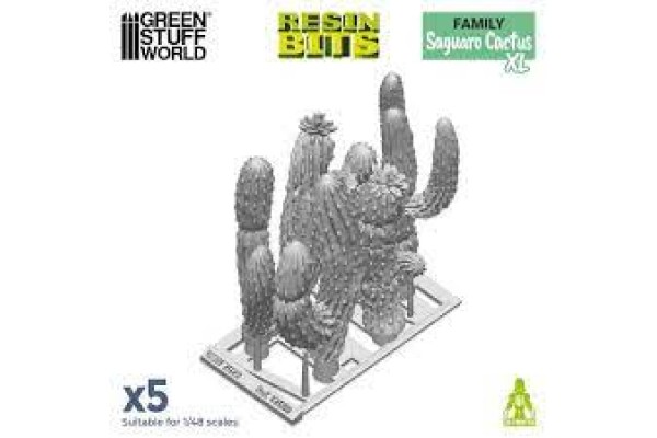 3D Printed Set - Saguaro Cactus Xl