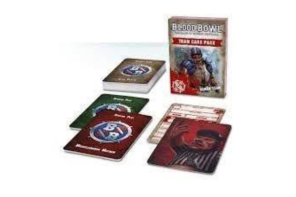 Blood Bowl: Human Team Data Cards (Oud) --- Op = Op!!!