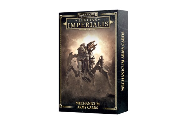 Legions Imperialis: Mechanicum Army List Cards