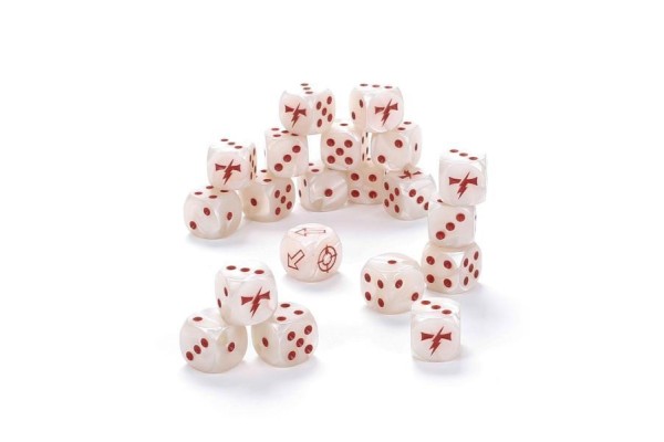 The Horus Heresy: White Scars Dice Set ---- Webstore Exclusive