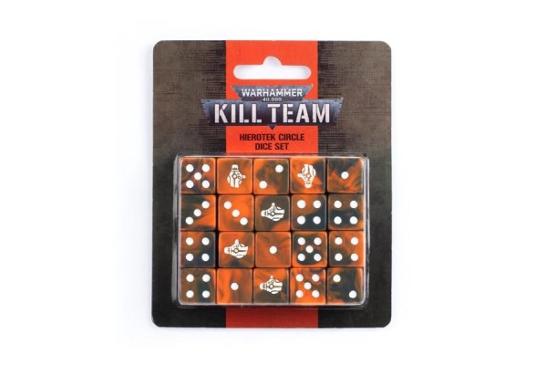 Kill Team: Hierotek Circle Dice Set --- Op = Op!!!