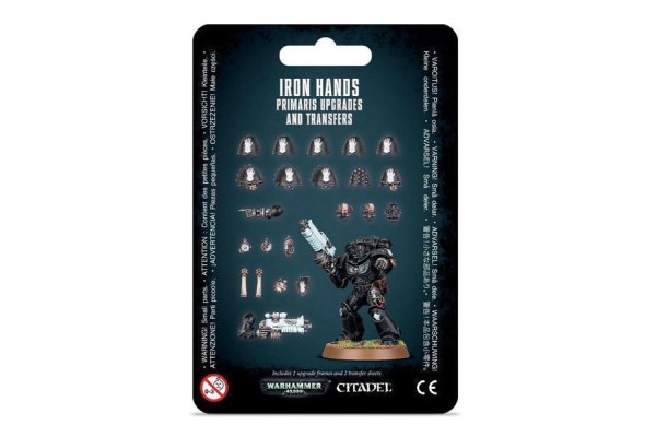 Space Marines: Iron Hands Primaris Upgrades & Transfers