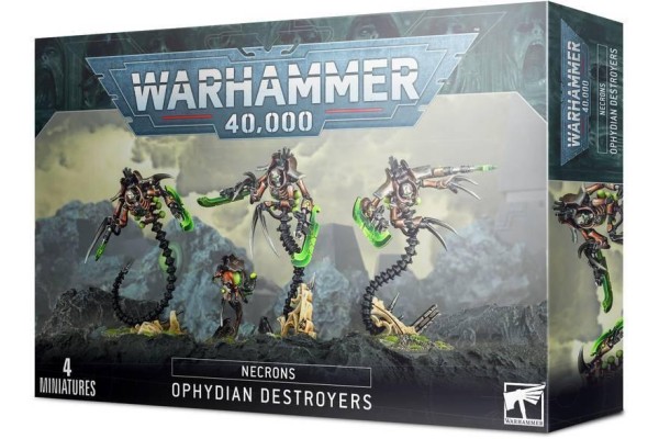 Necrons: Ophydian Destroyers