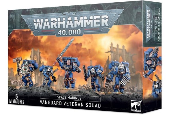 Space Marines: Vanguard Veteran Squad