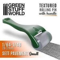 Rolling Pin With Handle - Sett Pavement Small