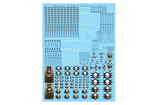 Death Guard Legion Transfer Sheet ---- Webstore Exclusive