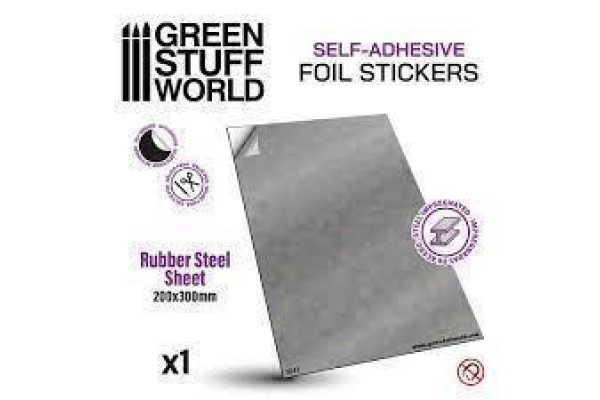 Rubber Steel Sheet - Self Adhesive