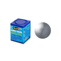 Ijzer Metallic Aqua Kleur 18 Ml Revell Modelbouwverf Op Waterbasis