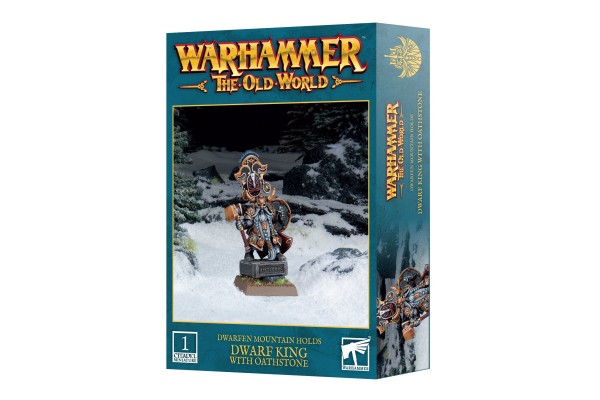 Dwarfen Mountain Holds: Dwarf King With Oathstone