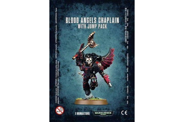 Space Marines: Blood Angels - Chaplain With Jump Pack