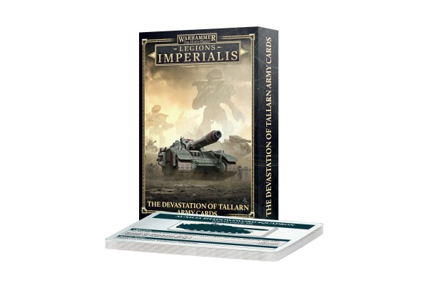 Legions Imperialis: Devastation Of Tallarn Army Cards