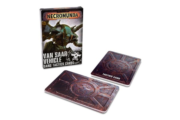 Necromunda: Van Saar Vehicle Cards --- Temporarily Out Of Stock Bij Gw ---- Webstore Exclusive