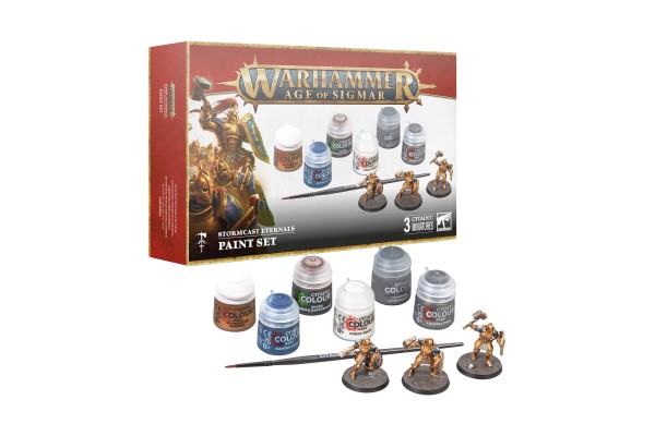 Age Of Sigmar: Stormcast Eternals  + Paint Set