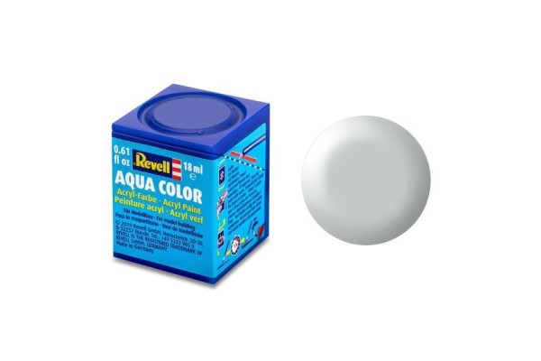 Lichtgrijs Zijdemat Aqua Color 18 Ml Revell Modelbouwverf Op Waterbasis