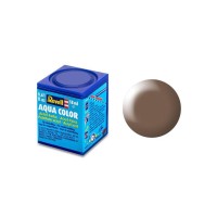 Bruin Zijdemat Aqua Color 18 Ml Revell Modelbouwverf Op Waterbasis