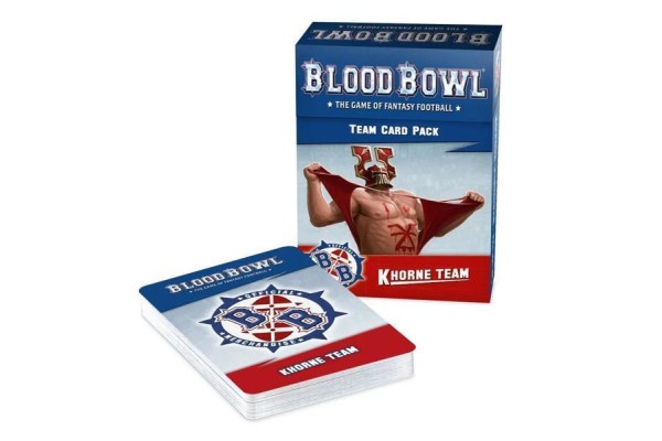 Blood Bowl: Khorne Team Card Pack --- Op = Op!!!