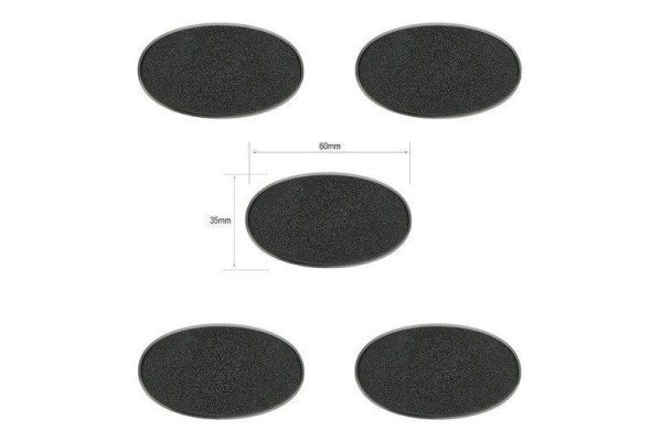 Citadel 60X35 Oval Bases ---- Webstore Exclusive