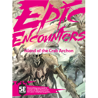 Epic Encounters Rpg Board Game Island Of The Crab Archon *English Version*