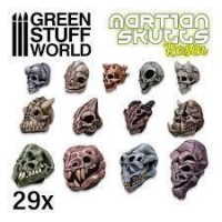 Alien Skulls Resin Set