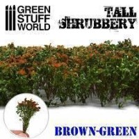 Tall Shrubbery - Brown Green