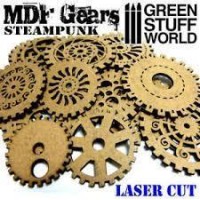 Mdf Wood Steampunk Gears